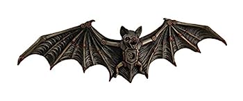 【中古】【輸入品・未使用】Mechanical Steampunk Vampire Bat Bronze Finish Wall Sculpture画像