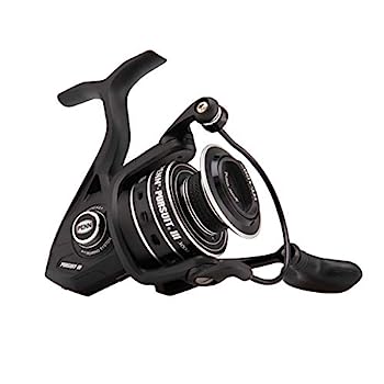 【中古】【輸入品・未使用】Penn Pursuit IIIスピニングフィッシングリール、ブラック/シルバー、4000