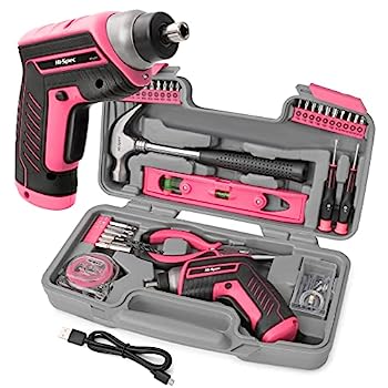 【中古】【インポート品・未当て嵌める】Hi-Spec 35pc さくら色物の具一揃いの道具 3.6V USB電動１番ウッドとせん孔機書き割り付き添い人書き割り一揃い亭主もち用物の具書き割り