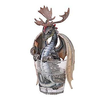 【中古】【輸入品・未使用】パシフィックギフトウェア リキュールウォッカウィングドラゴン カップ入り 樹脂フィギュア Stanley Morrison