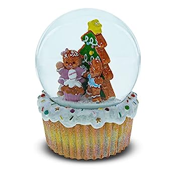 【中古】【輸入品・未使用】ジンジャーブレッドファミリー カップケーキ付き ミュージカル クリスマス ウォーターグローブ 17,264円