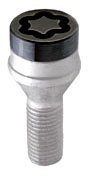 【中古】【輸入品・未使用】McGard 27178クローム/ブラックボルトスタイルコーンシートホイールロック、M12 x 1.5、4個セット｜スカイマーケットプラス