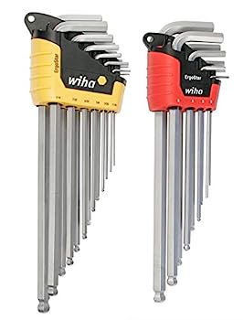 【中古】【輸入品・未使用】WIHA 66982エルゴスターボールエンド六角Lキー、インチとメトリック、22ピース