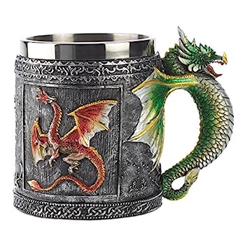 【中古】【輸入品・未使用】Medieval Dragon Stein｜スカイマーケットプラス