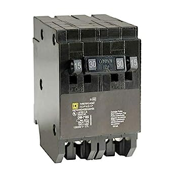 【中古】【インポート品・未当て嵌める】Square D HOMT1515230 Homeline 215Amp 単極 130Amp 2極クアッド電気回路ブレーカー