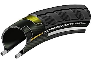 【中古】【輸入品・未使用】Continental - Top Contact IIフォールドリフレックスバイクタイヤ、ブラック、700 x 32 C
