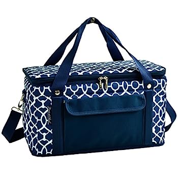 【中古】【輸入品・未使用】Picnic at Ascot 42 缶容量セミリジッド折りたたみ式漏れ防止クーラー 米国で設計&品質承認 Pack of 1 ブルー 8025-TB｜スカイマーケットプラス 26,257円