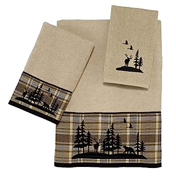 【中古】【インポート品・未当て嵌める】Avanti Linens 材木営造物 3点仕掛ける キッチン用品・食器・調理器具-その他