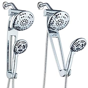 【中古】【輸入品・未使用】AquaDance クロム AQUABAR 高圧 3ウェイ スパコンボ 調節可能な18インチの延長アーム 簡単に手が届きやすく移動しやすい 贅沢な6インチのレイン&