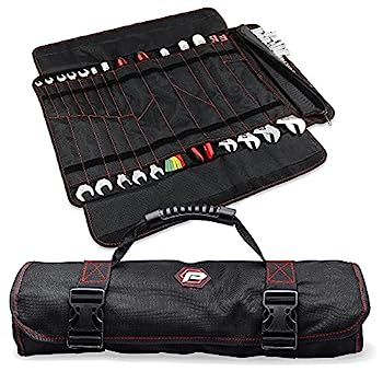 【中古】【輸入品・未使用】Powerbuilt Pro 30インチ ツールバッグ ロールオーガナイザー ポータブル オフロードに最適 高耐久 1200D ポリエステル 30インチ x 18インチ オ｜スカイマーケットプラス