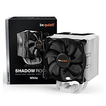 【中古】【輸入品・未使用】静かに!シャドウロック3 ホワイト (BK005)、190W TDP、CPUクーラー、Intel-1700/1200/2066/1150/1151/1155/2011(-3) Square ILM、AMD-AM4