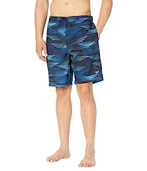 【中古】【輸入品・未使用】Speedo メンズ スイムトランクス 膝丈 ボードショーツ ボンディプリント