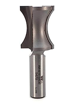 【中古】【輸入品・未使用】Whiteside ルータービット 1478 オーバルエッジビット ビーズ1インチ、深さ3/16インチ、切断長さ1-1/4インチ