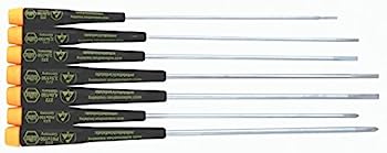 【中古】【インポート品・未当て嵌める】Wiha 27393 Slotted and Phillips Screwdriver Set with Precision ESD Safe Dissipative Handle, 7 Piece by Wiha