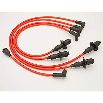 【中古】【輸入品・未使用】Pertronix 804404 Flame-Thrower レッド 8mm 4シリンダー スパークプラグワイヤー|スカイマーケットプラス