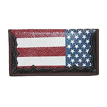 【中古】【インポート品・未当て嵌める】3D Belt 3D赤銅色西側ロデオ紙入れ
