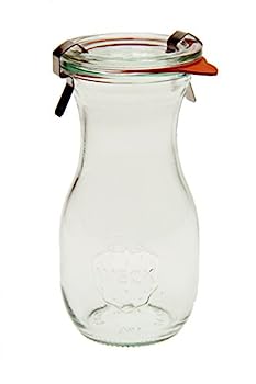 【中古】【輸入品・未使用】Weck 763 ジュース 瓶 - .25 リットル 6 本 セット