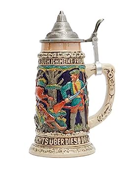 【中古】【輸入品・未使用】HomeBerry ビアジョッキビールスタインビールジョッキドイツビールスタインチョップビールピエールドイツビールジョッキジョッキセラミックビー