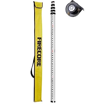 【中古】【輸入品・未使用】Firecore 16ft ルミスタッフ アルミ合金素材