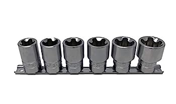 【中古】【輸入品・未使用】CTA Tools 5066 6個 5ポイント EPR トルクスプラス ソケットセット - 1/2インチ ドライブ