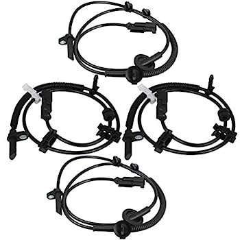 【中古】【輸入品・未使用】ROADFAR 4 x 左右&フロント&リア ABS ホイール速度センサー ABS 2008-2016 シボレー トラバース 2008-2016 ビュイック アンクレイブ用