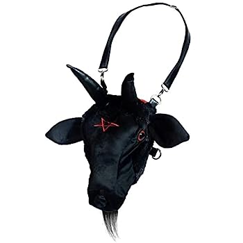 【中古】【輸入品・未使用】Kreepsville 666 ゴアヘッド バフォメット プラッシュパース バッグ|スカイマーケットプラス