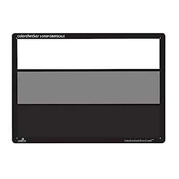 【中古】【インポート品・未当て嵌める】calibrite ColorChecker 3-Step Grayscale 色合いチェッカー 3足取り 薄墨色規摸 CCGS