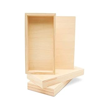 【中古】【輸入品・未使用】Woodpeckers ナローウッドキャンバス 10 x 20 x 1-1/2インチ フレーム付き木製サインブランク2枚パック ウォールアートセット用 木製クレードル