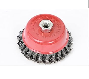 【中古】【輸入品・未使用】Bowfuling 4インチワイヤーカップブラシ、ステンレススチールカーブワイヤー、炭素鋼ツイストワイヤー、ダラストホイール、アングルグラインダー｜スカイマーケットプラス