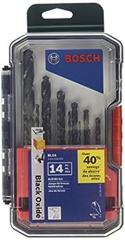 【中古】【輸入品・未使用】Bosch 14 Piece Black Oxide Metal Drill Bit Set BL14