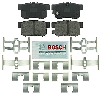 【中古】【輸入品・未使用】BOSCH(ボッシュ) BE537H ブルーディスクブレーキパッドセット アキュラRSX、TL、TSX、ホンダアコード、シビック、S2000、スズキ車用金具付き -