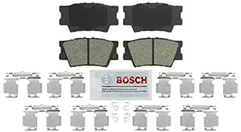 【中古】【輸入品・未使用】BOSCH(ボッシュ) BE1212H ブルーディスクブレーキパッドセット 金具付き 2006-15年式 レクサス、ポンティアック、トヨタ車一部用 - リア