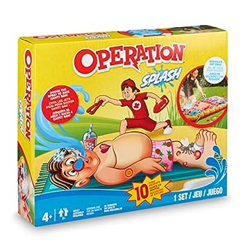 【中古】【輸入品・未使用】Hasbro Operation スプラッシュゲーム ? 庭でファミリーゲーム ? 水をもっと楽しく!