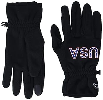 【中古】【インポート品・未当て嵌める】【VOLCOM】ボルコム 2021/2022 USST FLEECE GLOVE メンズ フリース 地球儀 ジェイミー・リーン 国際オリンピック競技大会 スノーボード スキーの板 雨合羽 グローブ S