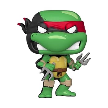 【中古】【輸入品・未使用】Pop! Comics ティーンエイジ・ミュータント・ニンジャ・タートルズ ラファエル プレビュース 限定ビニールフィギュア