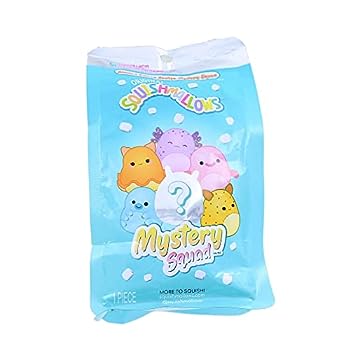 【中古】【輸入品・未使用】Squishmallow Kellytoy 2021 限定版 シーライフミステリースクワッドバッグ 5 ぬいぐるみ - 6つのうちの1つ