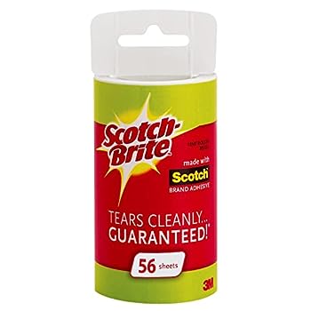 【中古】【輸入品・未使用】Scotch-Brite? 糸くずローラー 詰め替えロール ホワイト ミシン目入り 56枚