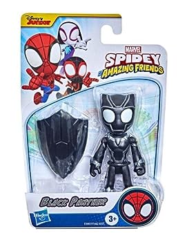 【中古】【輸入品・未使用】マーベル スパイディ& 彼の素晴らしい友人 アクションフィギュア スーパーヒーロー+悪役 (フィギュアをお選びください) (ブラックパンサー (4イ|スカイマーケットプラス