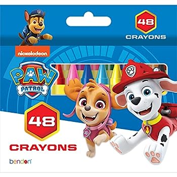 【中古】【輸入品・未使用】Nickelodeon パウパトロール クレヨン48個 タックボックス入り