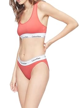 【中古】【輸入品・未使用】Calvin Klein レディース モダンコットンブラレット, Sweet Berry, X-Small