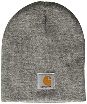 【中古】【輸入品・未使用】Carhartt Men\'s Acrylic Knit Hat,Heather Grey,One Size