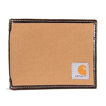 【中古】【インポート品・未当て嵌める】Carhartt メンズ帆布地紙入れ 取りはらい能力のあるな通り手形入れもの付き添い人 US 大きさ: One Size 色つや: 赤銅色