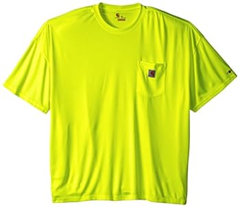 【中古】【輸入品・未使用】Carhartt Men's Big & Tall High Visibility Force Color Enhanced Short Sleeve Tee,Brite Lime,XXX-Large