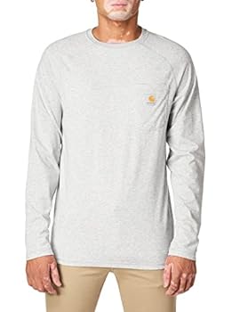【中古】【輸入品・未使用】Carhartt .100393.034.S008フォースコットンロングスリーブTシャツ、XXラージ、ヘザーグレー 14,743円