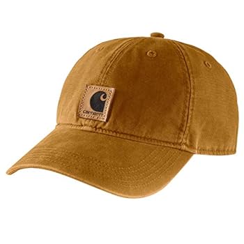 【中古】【輸入品・未使用】(カーハート) Carhartt キャンバスキャップ メンズ, ブラウン, One Size