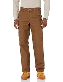 【中古】【輸入品・未使用】Carhartt メンズ 耐炎性 ウォッシュド ダックワークダンガリー US サイズ: 50W x 32L カラー: ブラウン
