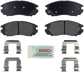 【中古】【インポート品・未当て嵌める】Bosch BE1104H Blue Disc Brake Pad Set with Hardware その他-ペット・ペットグッズ