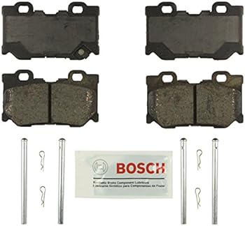 【中古】【輸入品・未使用】Bosch BE1347H Blue Disc Brake Pad Set with Hardware
