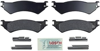 【中古】【輸入品・未使用】Bosch BE802H Blue Disc Brake Pad Set with Hardware