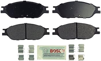 【中古】【輸入品・未使用】Bosch BE803H Blue Disc Brake Pad Set with Hardware